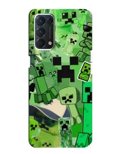 Чохол для OPPO A74 з картинкою «Кріпери Minecraft» Чохол для OPPO A74 з картинкою «Кріпери Minecraft»