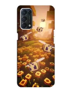 Чохол для OPPO A74 з картинкою «Поле соняшників»