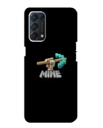Чохол для OPPO A74 з картинкою «Алмазне кайло»