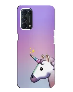 Чохол для OPPO A74 з картинкою «Єдиноріг градієнт» Чохол для OPPO A74 з картинкою «Єдиноріг градієнт»