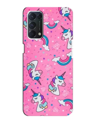 Чохол для OPPO A74 з картинкою «Unicorn паттерн рожевий» Чохол для OPPO A74 з картинкою «Unicorn паттерн рожевий»