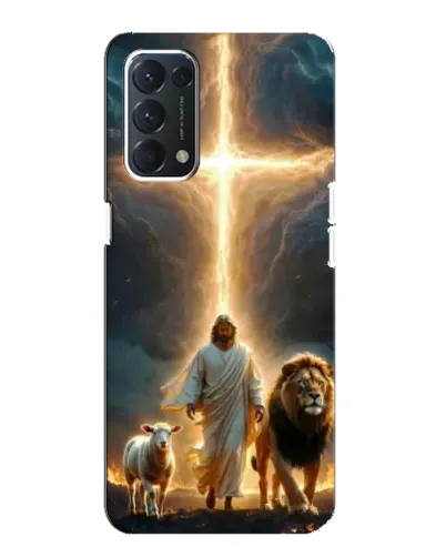 Чохол для OPPO A74 з картинкою «Лев Юди та Світло» Чохол для OPPO A74 з картинкою «Лев Юди та Світло»