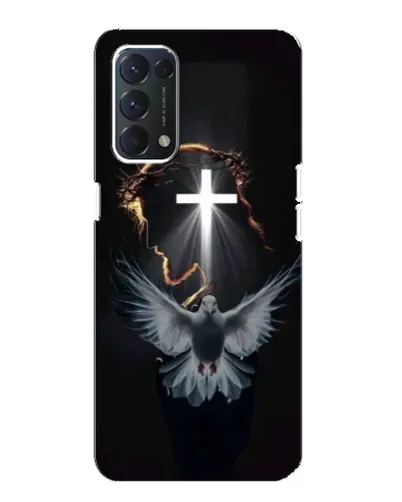 Чохол для OPPO A74 з картинкою «Голуб та Світло» Чохол для OPPO A74 з картинкою «Голуб та Світло»