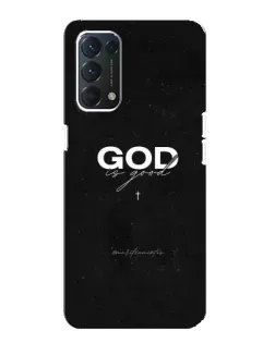 Чохол для OPPO A74 з картинкою «GOD — Бог над усім»