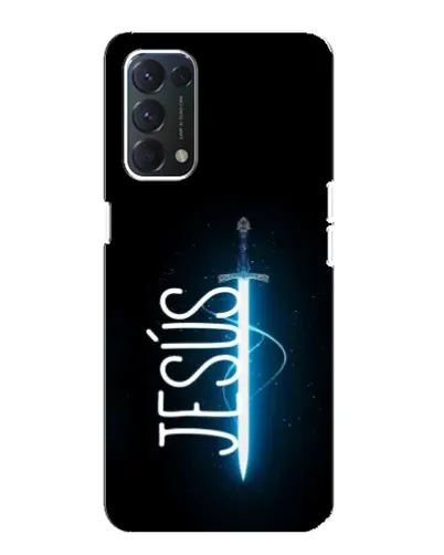 Чохол для OPPO A74 з картинкою «Меч Духа Jesus» Чохол для OPPO A74 з картинкою «Меч Духа Jesus»