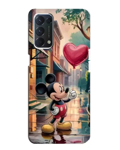 Чехол для OPPO A74 с картинкой «Микки и шарик-сердце» Чехол для OPPO A74 с картинкой «Микки и шарик-сердце»