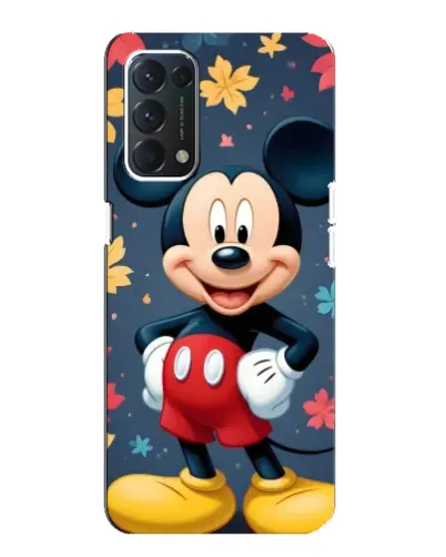 Чехол для OPPO A74 с картинкой «Осенний Mickey Mouse» Чехол для OPPO A74 с картинкой «Осенний Mickey Mouse»