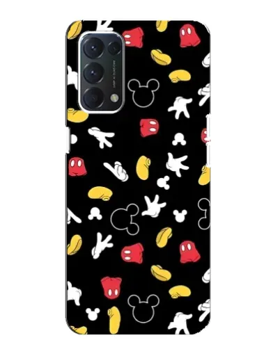 Чехол для OPPO A74 с картинкой «Графический принт лапок» Чехол для OPPO A74 с картинкой «Графический принт лапок»