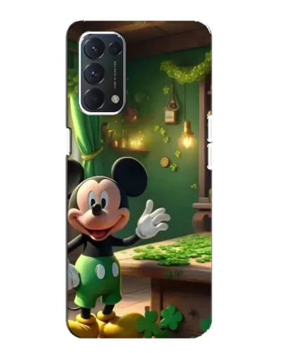 Чехол для OPPO A74 с картинкой «Микки в мастерской» Чехол для OPPO A74 с картинкой «Микки в мастерской»