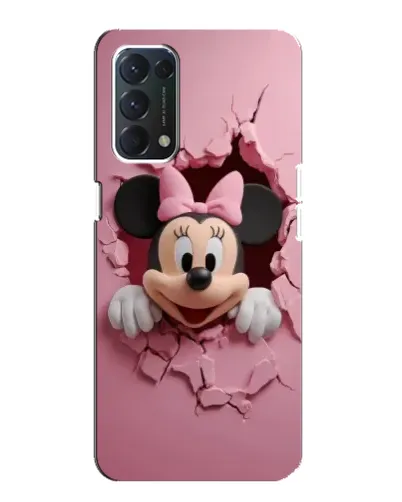 Чехол для OPPO A74 с картинкой «Минни сквозь стену» Чехол для OPPO A74 с картинкой «Минни сквозь стену»