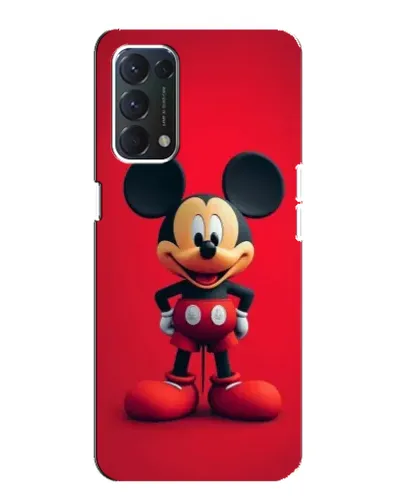 Чехол для OPPO A74 с картинкой «Mickey в полный рост» Чехол для OPPO A74 с картинкой «Mickey в полный рост»
