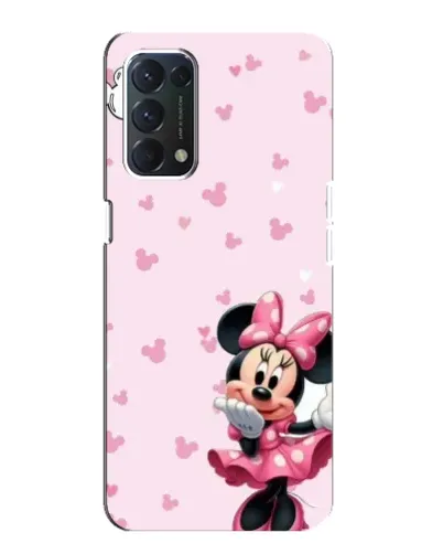 Чехол для OPPO A74 с картинкой «Минни Маус и сердечки» Чехол для OPPO A74 с картинкой «Минни Маус и сердечки»
