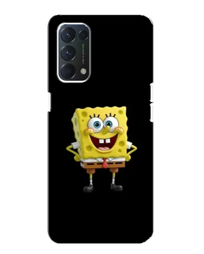 Чехол для OPPO A74 с картинкой «Классический Губка Боб»