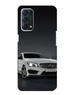 Чехол для OPPO A74 с картинкой «Mercedes AMG GT Silver» Чехол для OPPO A74 с картинкой «Mercedes AMG GT Silver»
