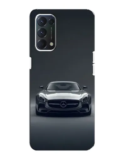 Чехол для OPPO A74 с картинкой «Mercedes на черном» Чехол для OPPO A74 с картинкой «Mercedes на черном»