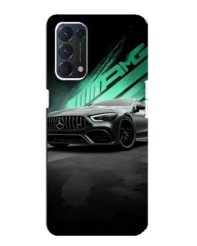 Чехол для OPPO A74 с картинкой «Темный Mercedes AMG» Чехол для OPPO A74 с картинкой «Темный Mercedes AMG»