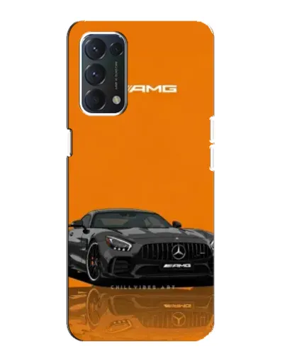 Чехол для OPPO A74 с картинкой «Оранжевый Mercedes AMG» Чехол для OPPO A74 с картинкой «Оранжевый Mercedes AMG»