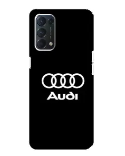 Чехол для OPPO A74 с картинкой «Классическое лого Audi» Чехол для OPPO A74 с картинкой «Классическое лого Audi»