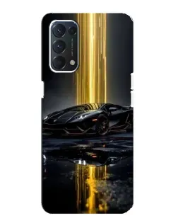 Чехол для OPPO A74 с картинкой «Ночной Lamborghini драйв» Чехол для OPPO A74 с картинкой «Ночной Lamborghini драйв»