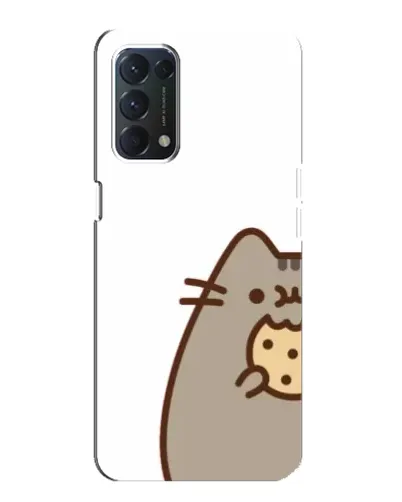 Чехол для OPPO A74 с картинкой «Пушин с печеньем»