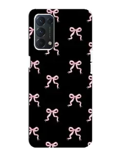 Чехол для OPPO A74 с картинкой «Бант-цветок»