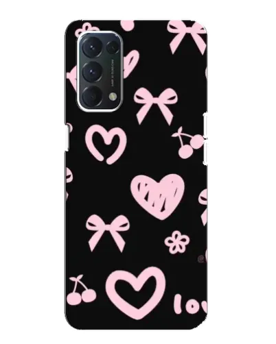Чехол для OPPO A74 с картинкой «Сатиновый бант» Чехол для OPPO A74 с картинкой «Сатиновый бант»