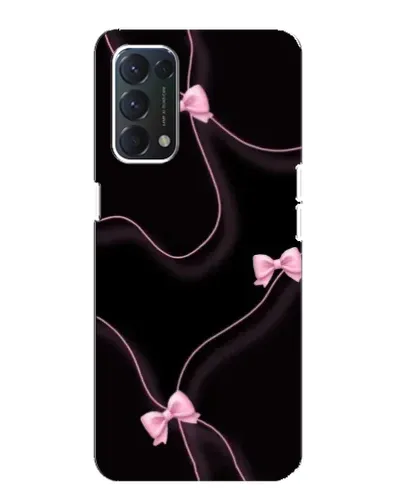 Чехол для OPPO A74 с картинкой «Розовые ленты» Чехол для OPPO A74 с картинкой «Розовые ленты»