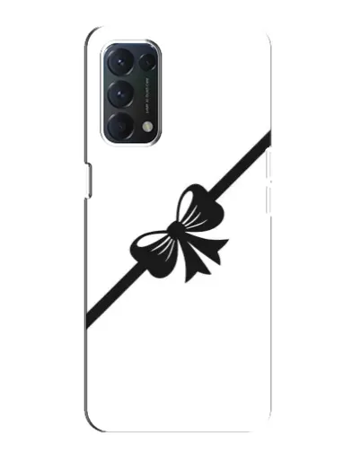 Чехол для OPPO A74 с картинкой «Диагональный бант» Чехол для OPPO A74 с картинкой «Диагональный бант»