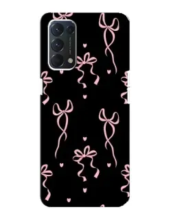 Чехол для OPPO A74 с картинкой «Тонкие ленты»