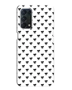 Чехол для OPPO A74 с картинкой «Мини-бантики»