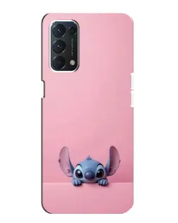 Чехол для OPPO A74 с картинкой «Stitch выглядывает» Чехол для OPPO A74 с картинкой «Stitch выглядывает»