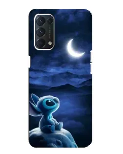 Чехол для OPPO A74 с картинкой «Лунная ночь Стича» Чехол для OPPO A74 с картинкой «Лунная ночь Стича»