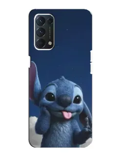 Чехол для OPPO A74 с картинкой «Стич в облаках» Чехол для OPPO A74 с картинкой «Стич в облаках»