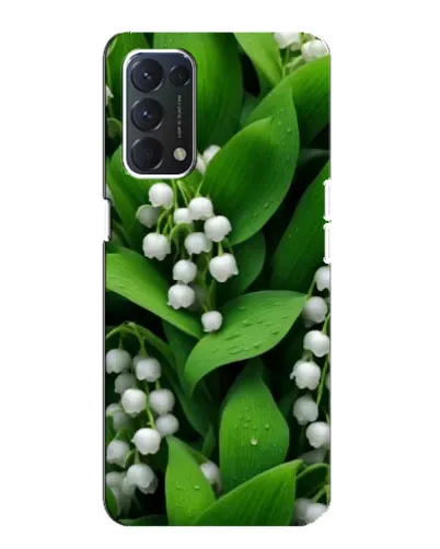Чохол для OPPO A74 з картинкою «Конвалії в зелені»