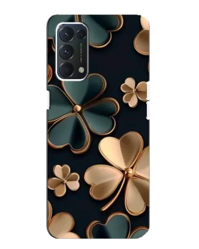 Чохол для OPPO A74 з картинкою «Конюшина в золоті»