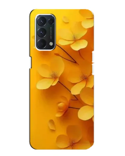 Чохол для OPPO A74 з картинкою «Золоті пелюстки»