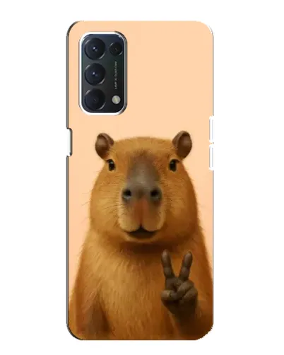 Чехол для OPPO A74 с картинкой «Капибара виктория» Чехол для OPPO A74 с картинкой «Капибара виктория»