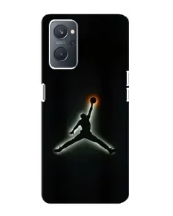 Чохол для OPPO A76 з картинкою «Jordan Gradient Logo»