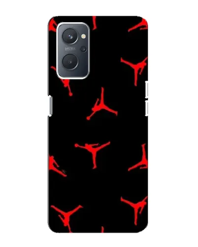 Чохол для OPPO A76 з картинкою «Jordan Red Pattern»