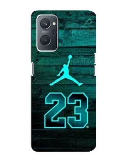 Чохол для OPPO A76 з картинкою «Jordan Cyan 23»