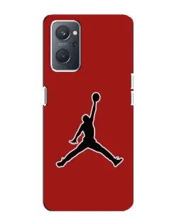 Чохол для OPPO A76 з картинкою «Jordan Red Back»