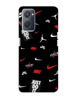 Чохол для OPPO A76 з картинкою «Nike Mix Pattern»