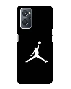 Чохол для OPPO A76 з картинкою «Jordan Silhouette»