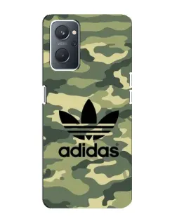Чохол для OPPO A76 з картинкою «Мілітарі стиль Adidas»