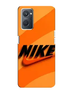 Чохол для OPPO A76 з картинкою «Помаранчевий драйв Nike»