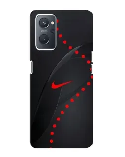 Чохол для OPPO A76 з картинкою «Абстрактний дизайн Nike»