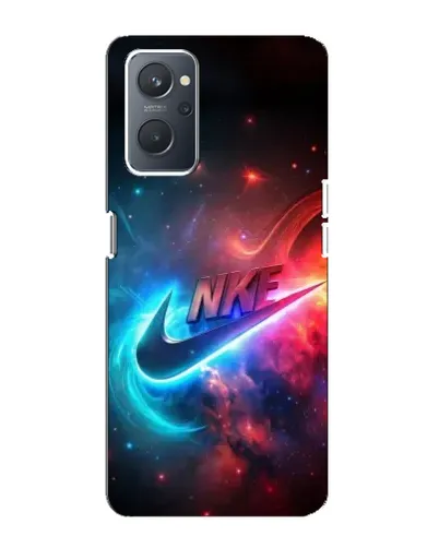 Чохол для OPPO A76 з картинкою «Вогняний логотип Nike»
