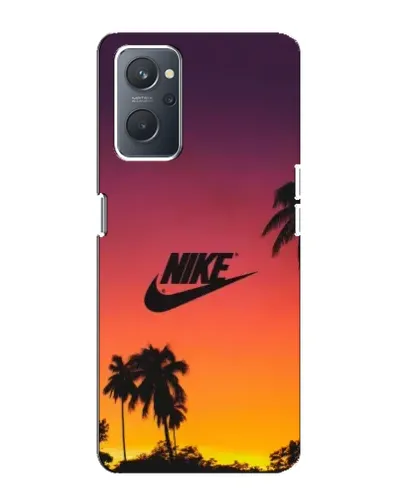 Чохол для OPPO A76 з картинкою «Nike на заході сонця»