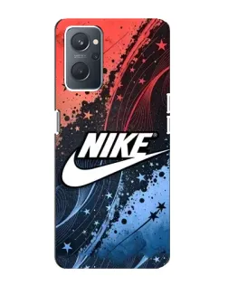 Чохол для OPPO A76 з картинкою «Градієнтний принт Найк»