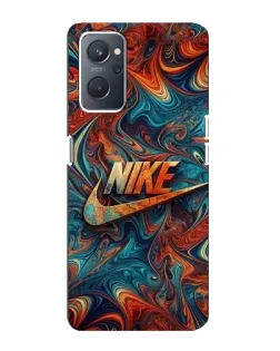 Чохол для OPPO A76 з картинкою «Nike в абстракції»